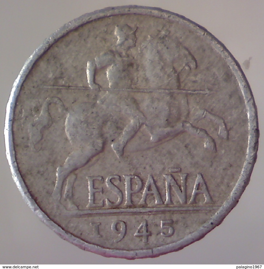 REGNO DI SPAGNA 5 Centimos  1945      MB QBB - 10 Centesimi