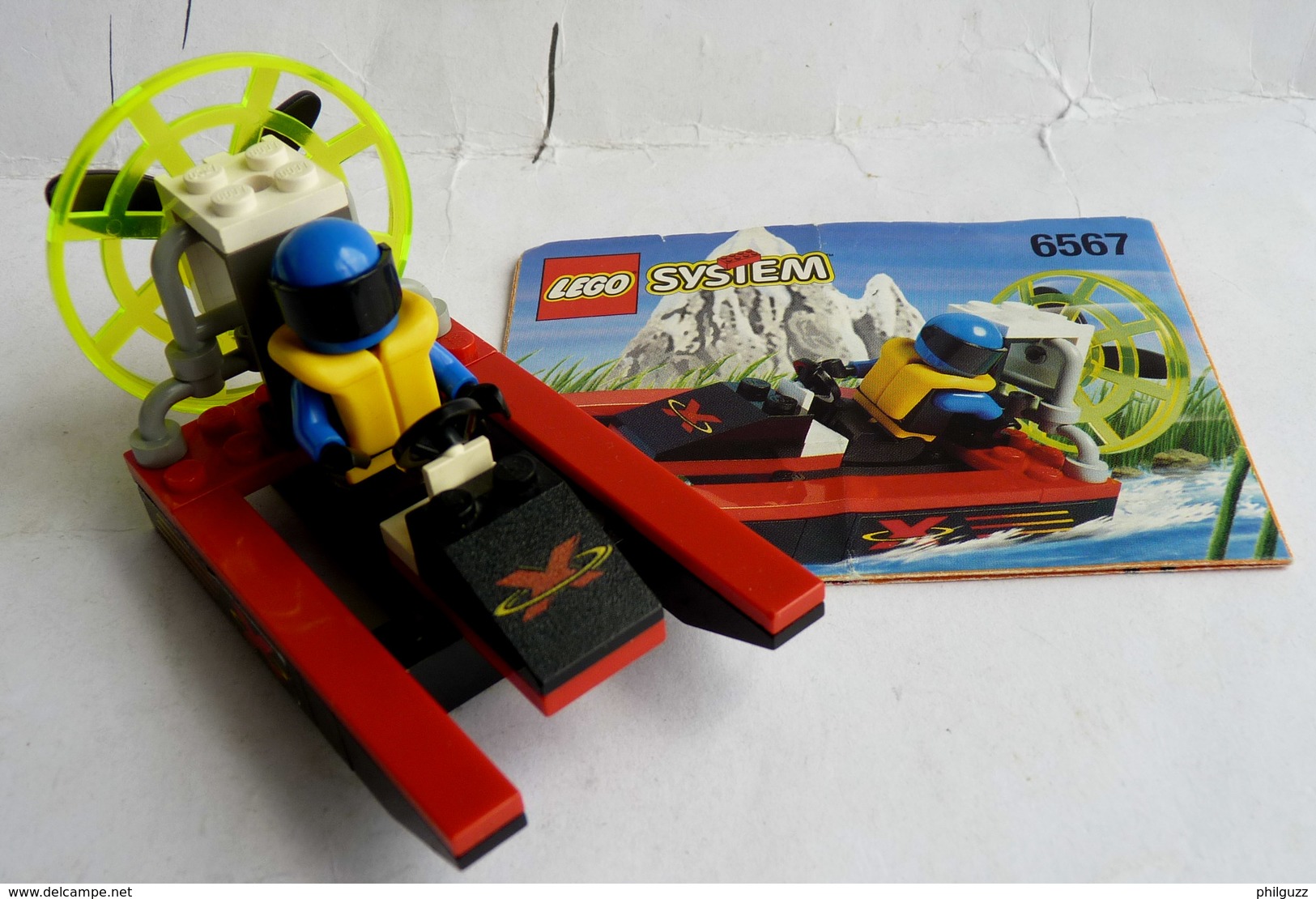 FIGURINE LEGO 6567 EXTREME TEAM SPEED SPLASHER Avec Notice 1998 - MINI FIGURE Légo - Lego System