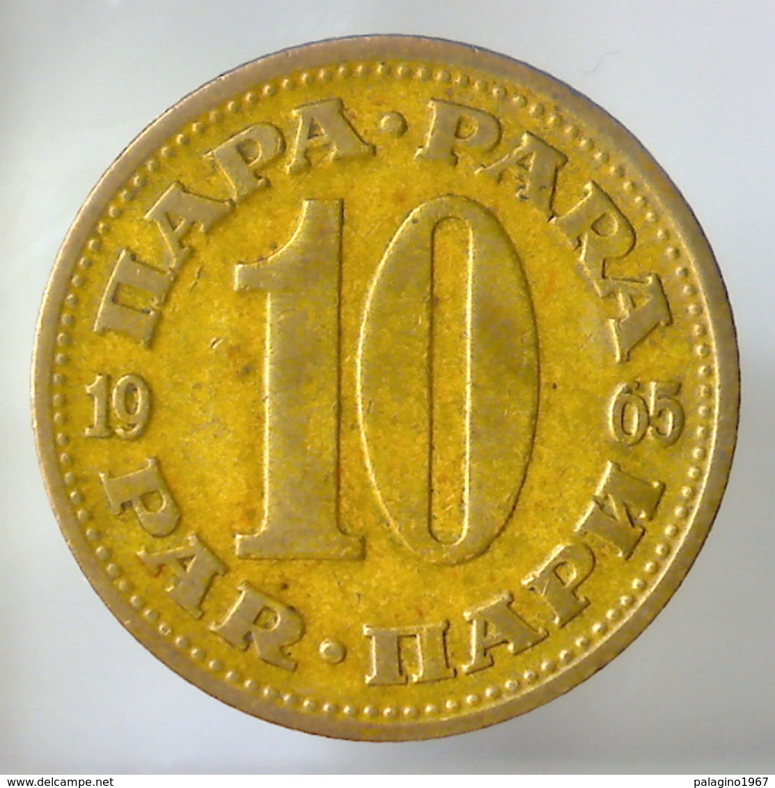 JUGOSLAVIA 10 Para  1965      BB+ - Jugoslavia