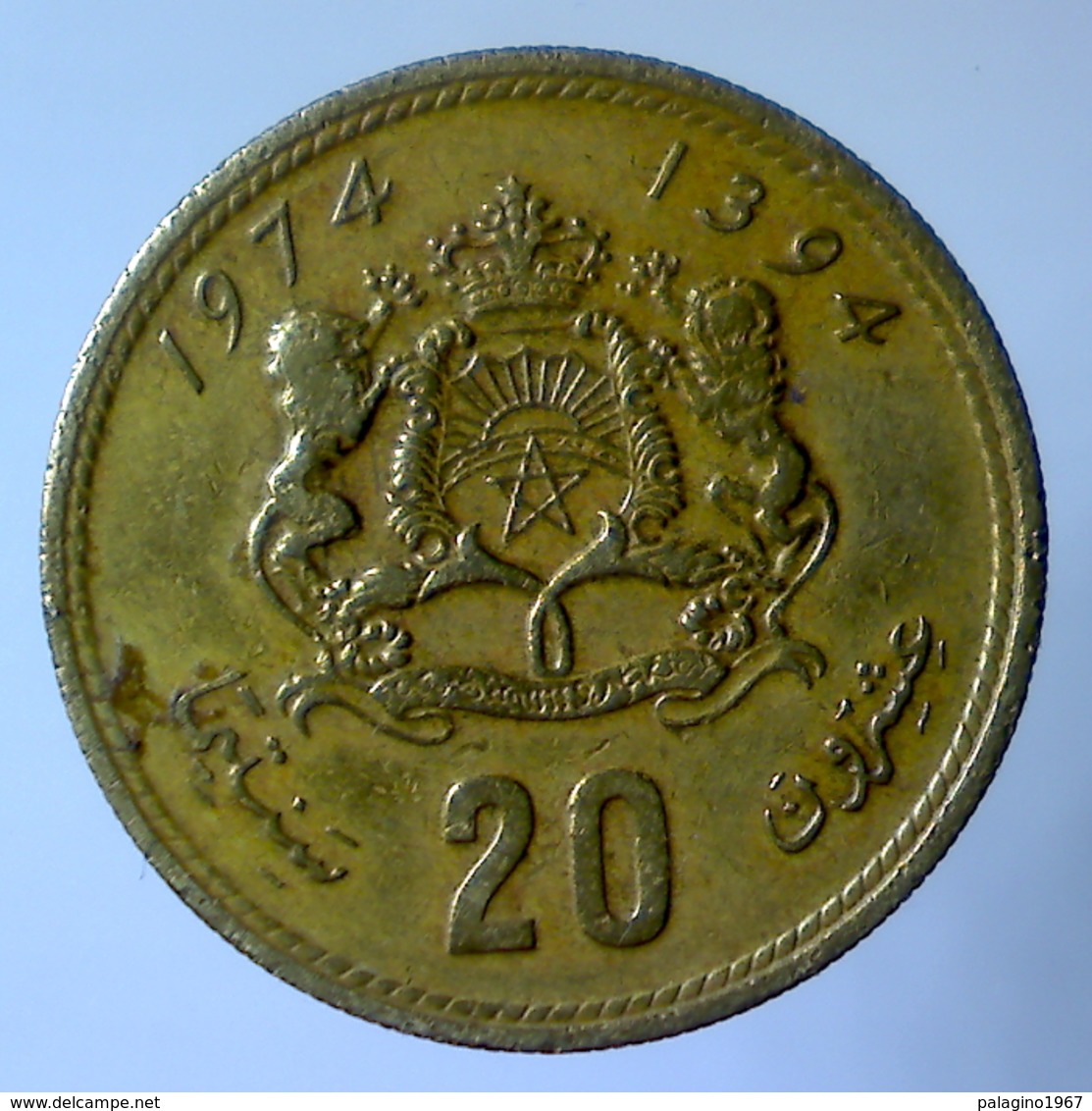 REGNO DEL MAROCCO 20 Santimat  1974      BB - Marocco