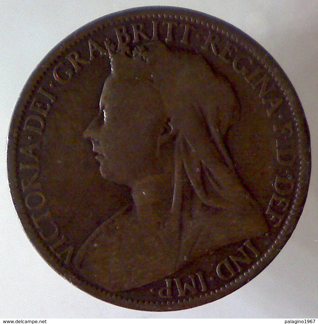 GRAN BRETAGNA 1 Penny  1900      B+ - D. 1 Penny