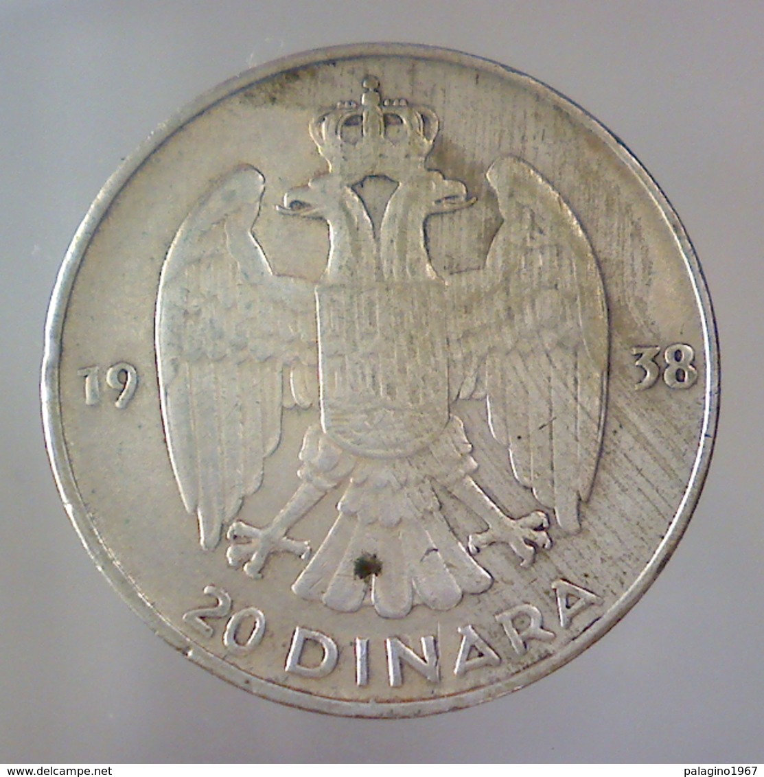 REGNO DI JUGOSLAVIA 20 Dinara  1938      QBB - Jugoslawien
