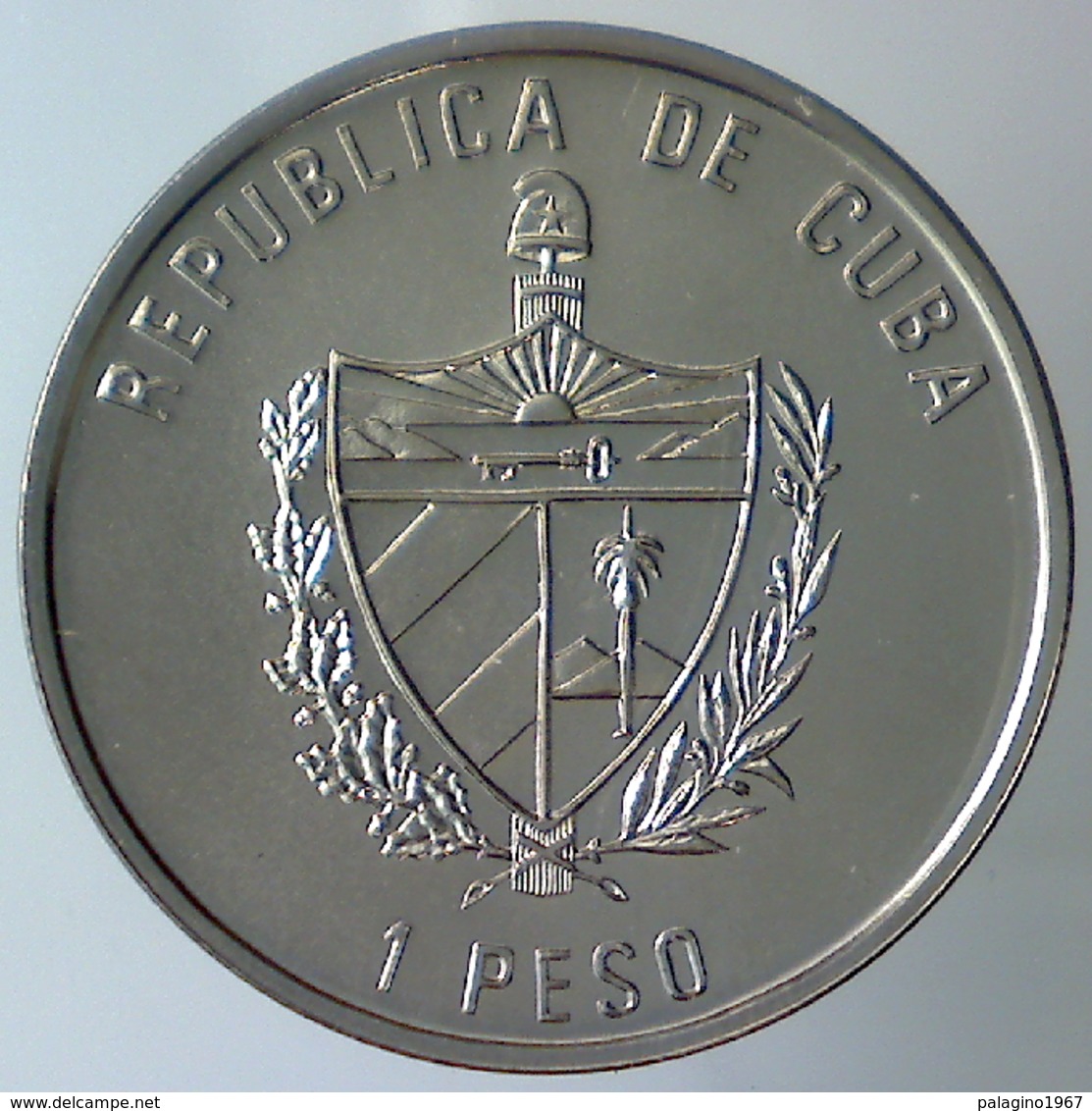 REPUBBLICA DI CUBA 1 Peso Caribbean Fauna - Sailfish 1994   Colored Small Water Splashes, Thin Nose  FDC - Cuba