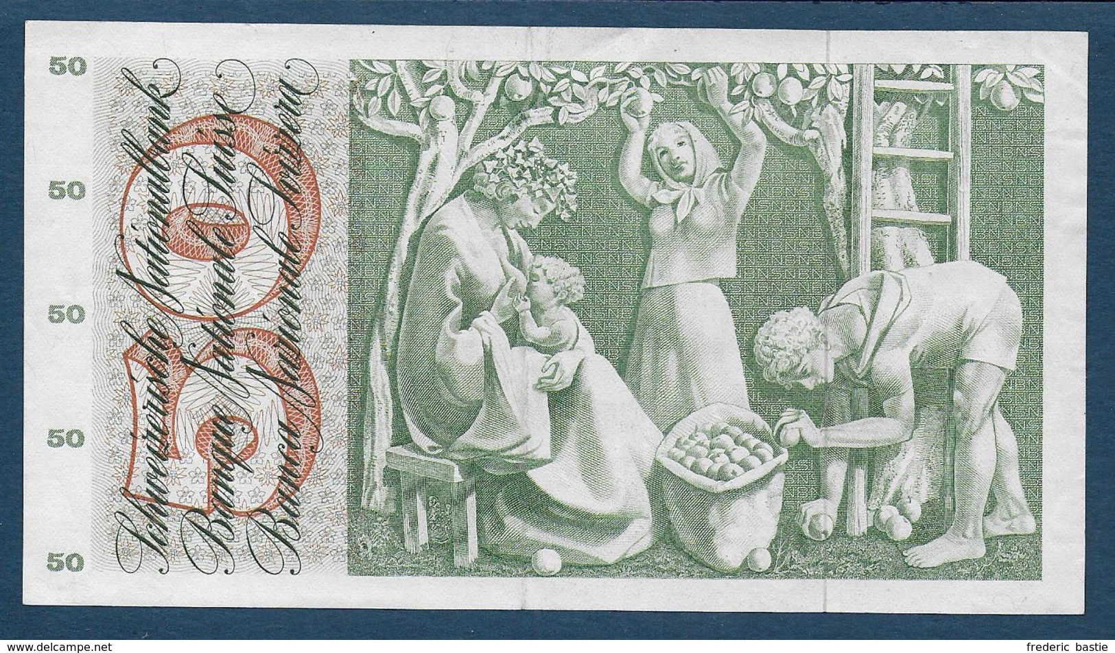 Suisse - BILLET De  50 F    Du  2 - Janvier - 1965 - Suisse