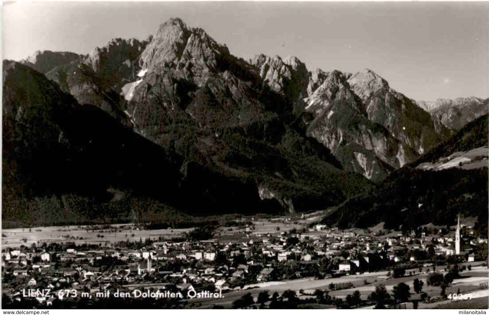 Lienz Mit Den Dolomiten, Osttirol (40967) * 20. 7. 1952 - Lienz