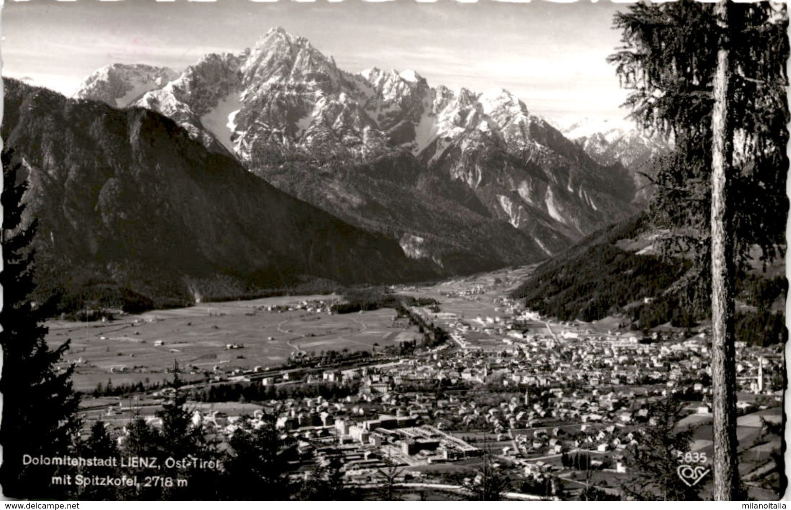 Dolomitenstadt Lienz, Osttirol Mit Spitzkofel (5835) - Lienz