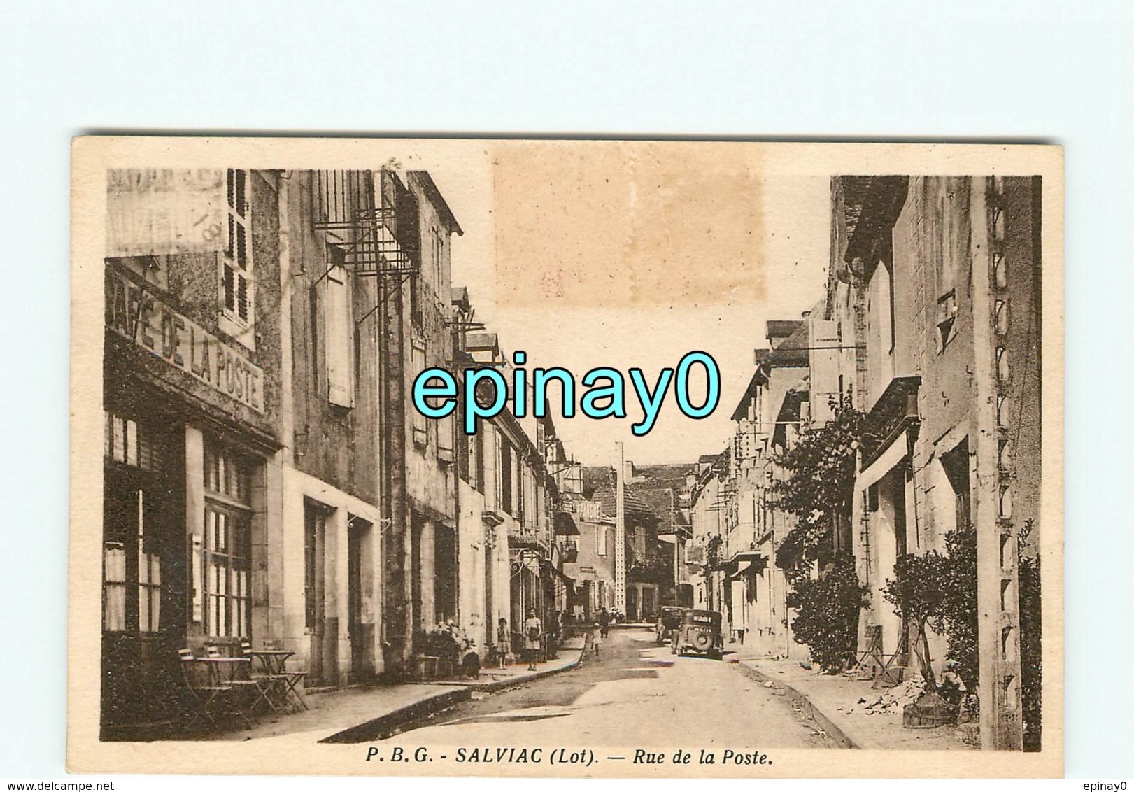 46 - SALVIAC - Rue De La Poste - Salviac