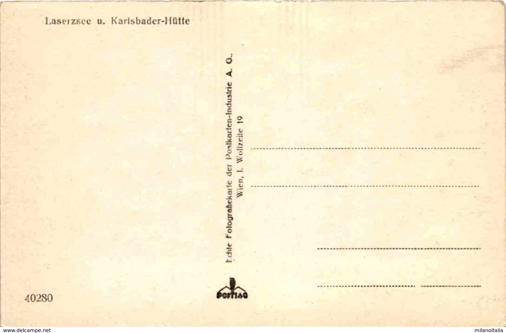Laserzsee U. Karlsbaderhütte (40280) - Lienz