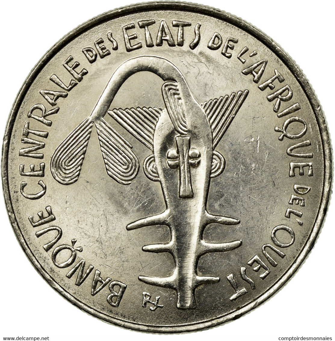 Monnaie, West African States, 100 Francs, 1976, SUP, Nickel, KM:4 - Costa De Marfil