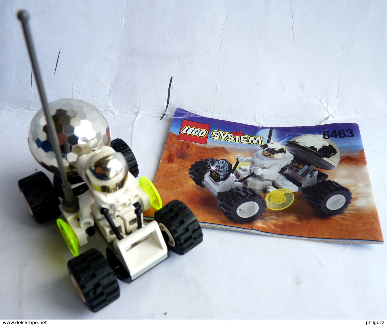 FIGURINE LEGO 6463 SPACE LUNAR ROVER Avec Notice 1999 - MINI FIGURE Légo - Lego System