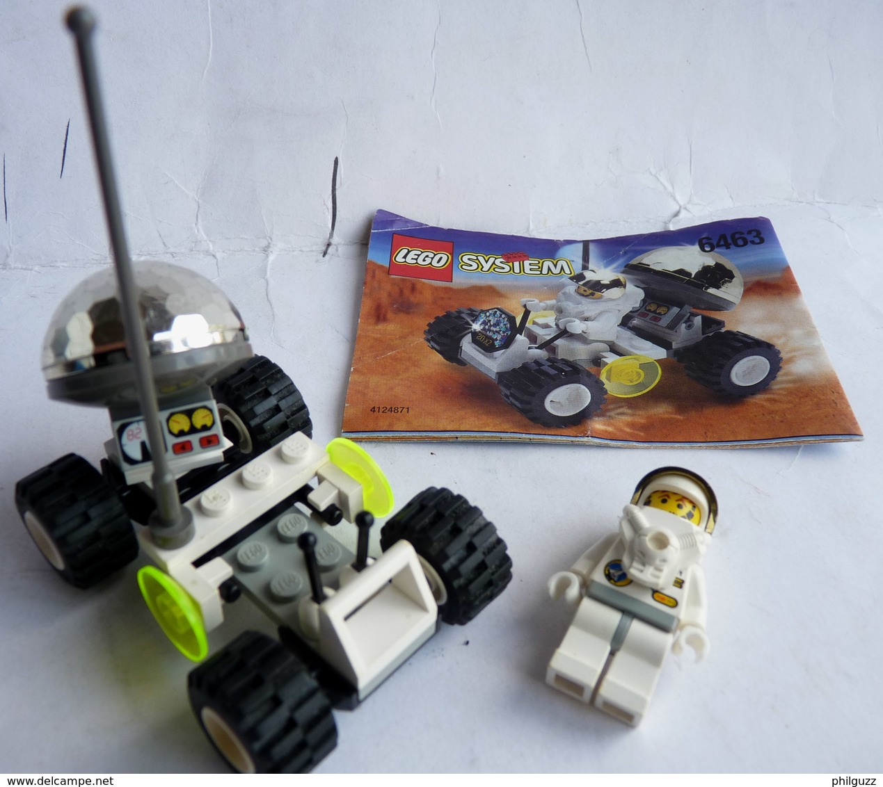 FIGURINE LEGO 6463 SPACE LUNAR ROVER Avec Notice 1999 - MINI FIGURE Légo - Lego System