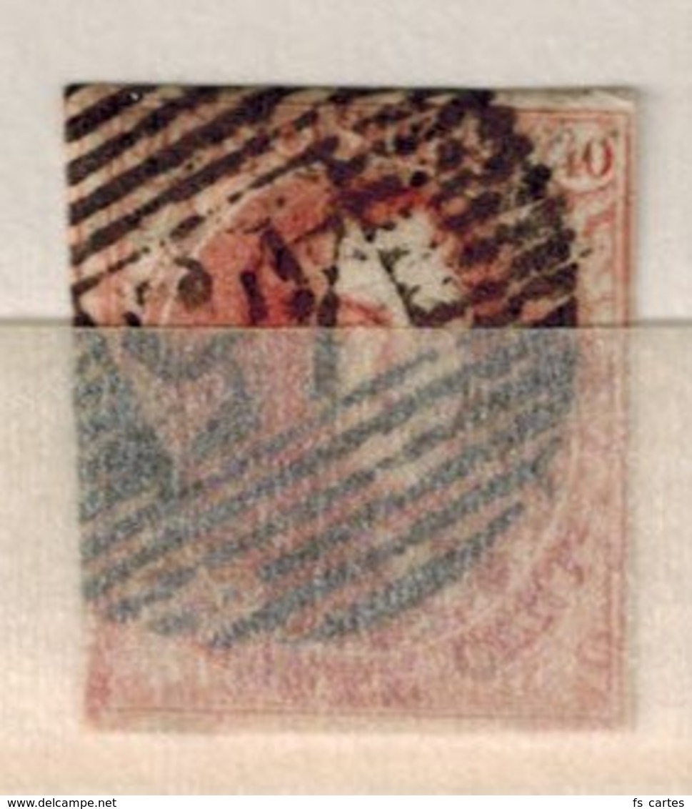 Belgique  N° 3 - 1849 Epaulettes