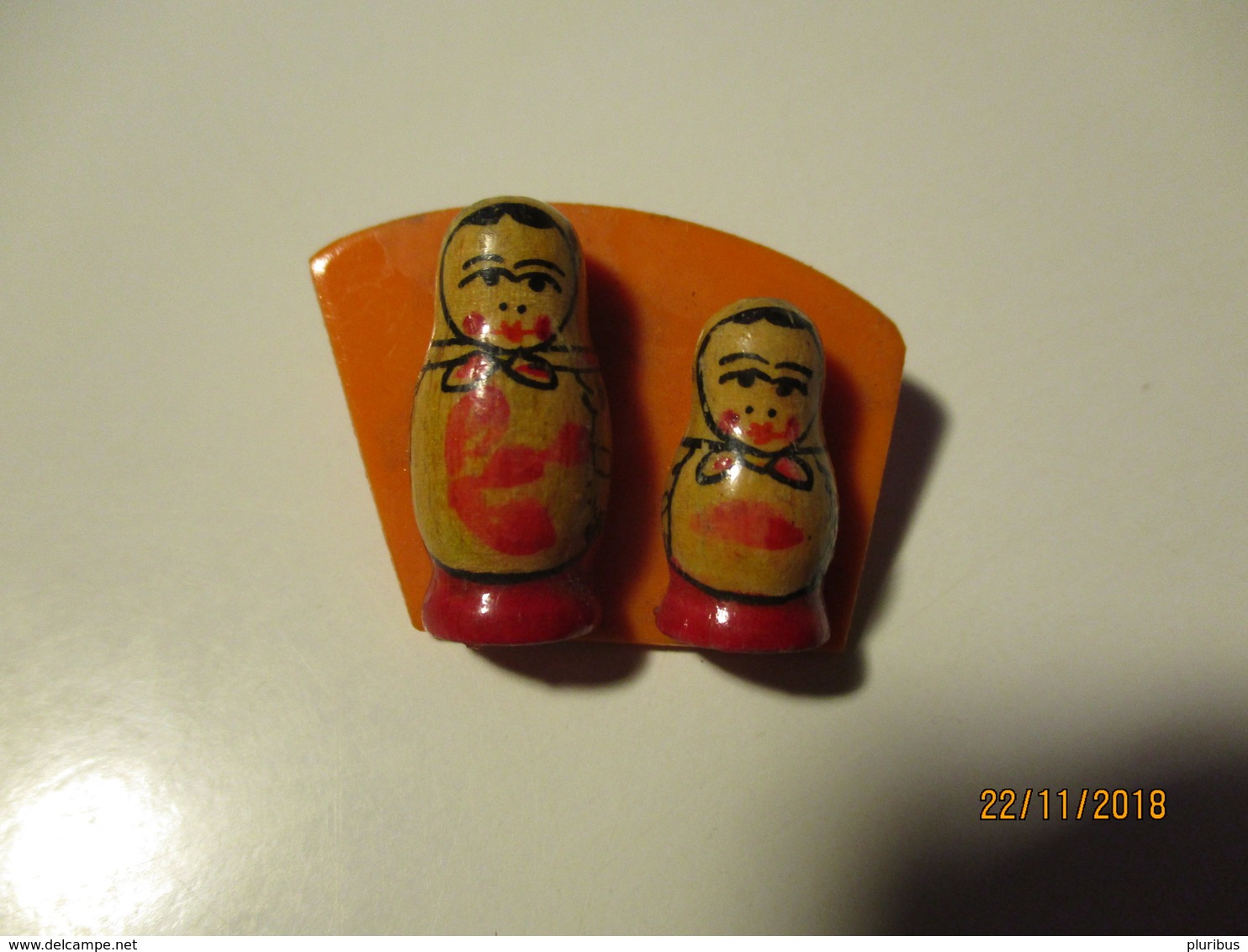 RUSSIA USSR MATRYOSHKA FOLK ETHNIC ,   PIN BADGE   , 0 - Altri & Non Classificati