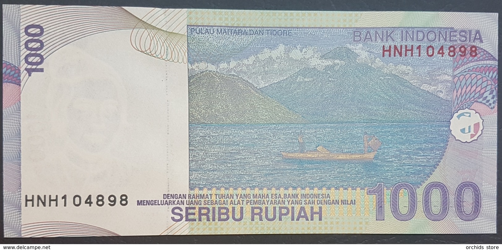 E11kb Banknote - Indonesia 1000 Rupiah, 2013, P-141, UNC - Indonesia