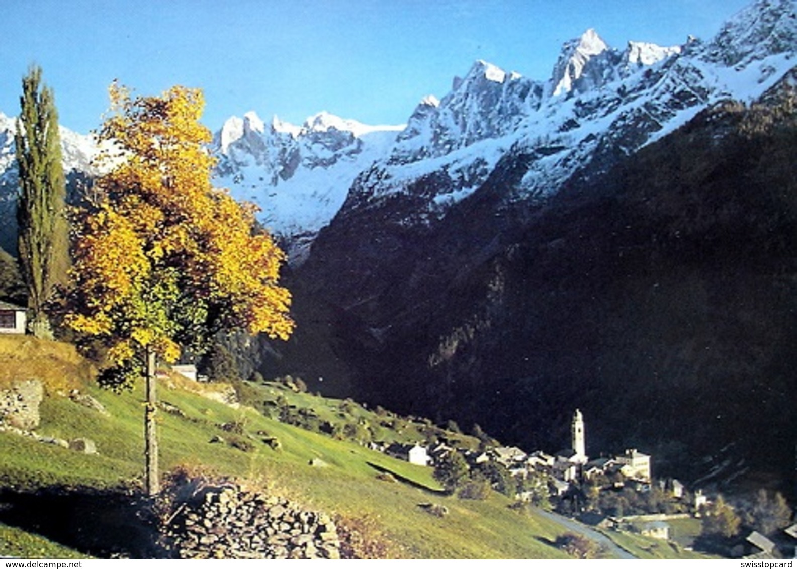 SOGLIO Mit Scioragruppe - Soglio