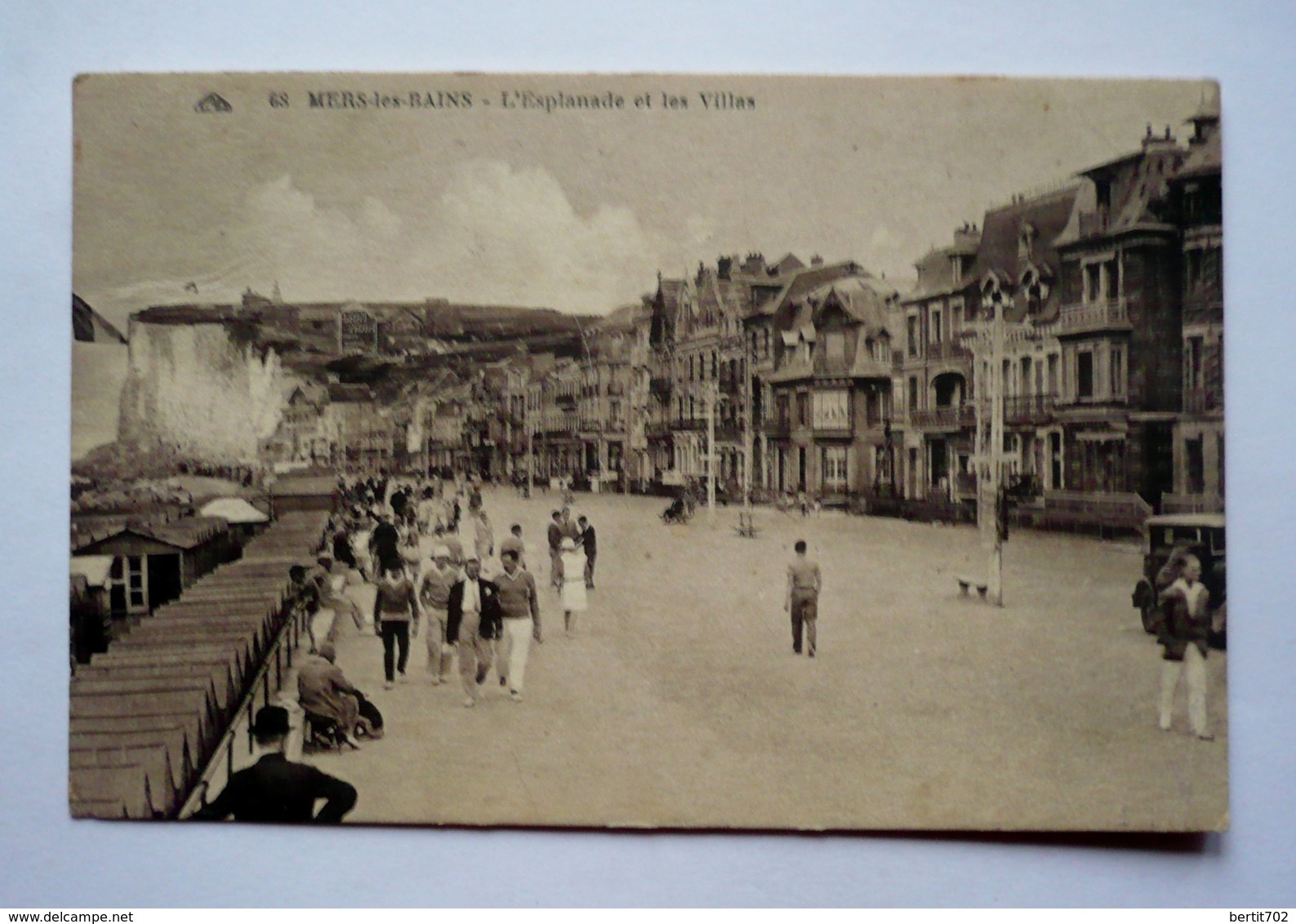 80 - MERS - LES-BAINS  -  L'esplanade Et Les Villas - Mers Les Bains