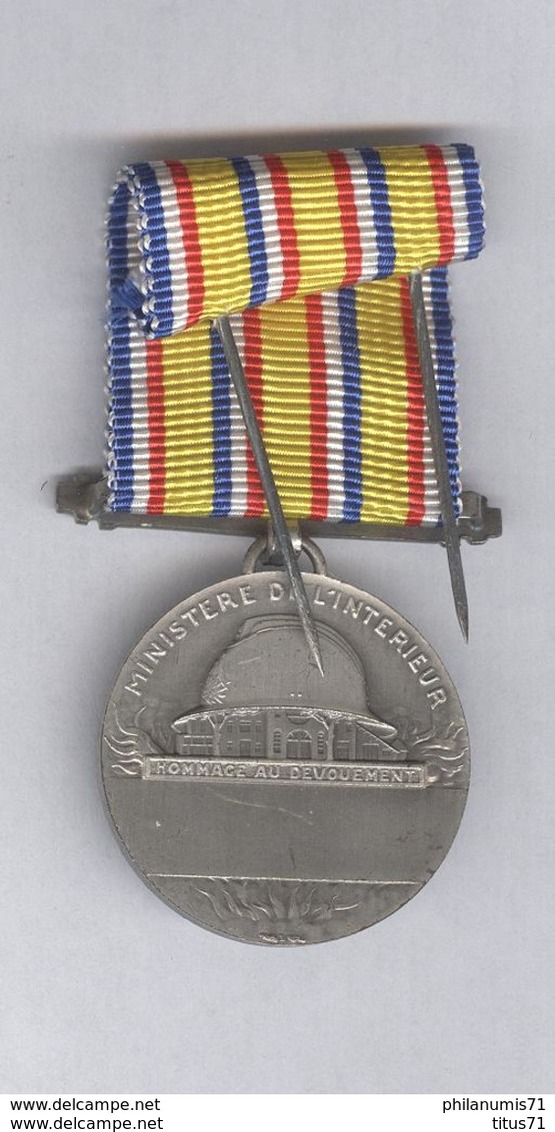 Médaille D'Honneur Des Pompiers - Poinçons 1 - Lot 2 - Firemen