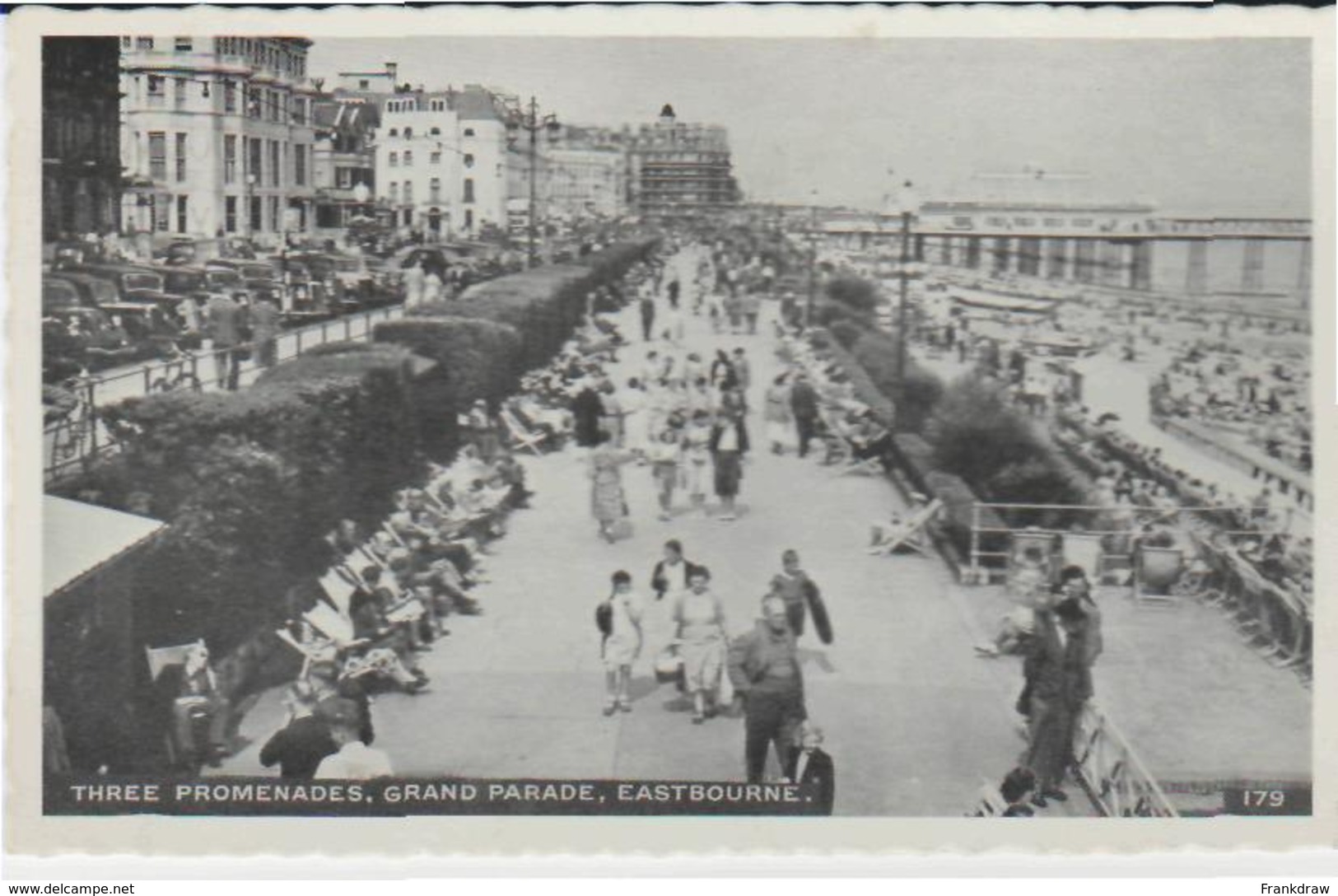 Postcard - Three Promenades, Grand Parade, Eastbourne - Posted 6th July 1959 Very Good - Non Classés