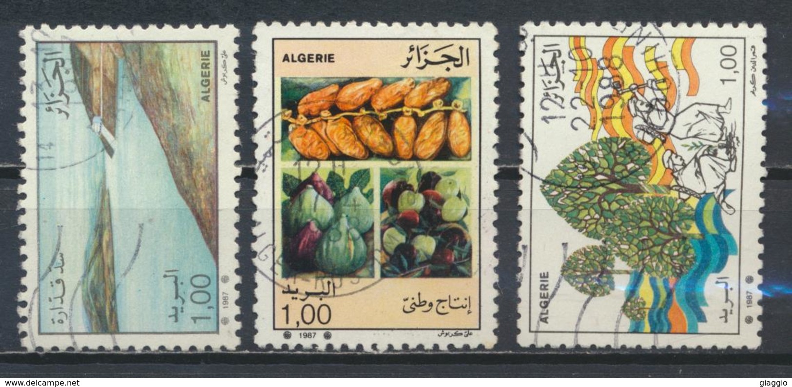 °°° ALGERIA ALGERIE - Y&T N°909/11 - 1987 °°° - Algeria (1962-...)