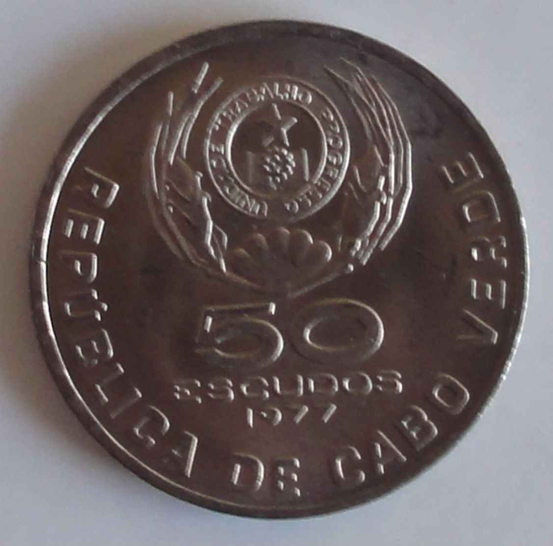 50 Escudos Cabo Verde 1977 - Cap Vert