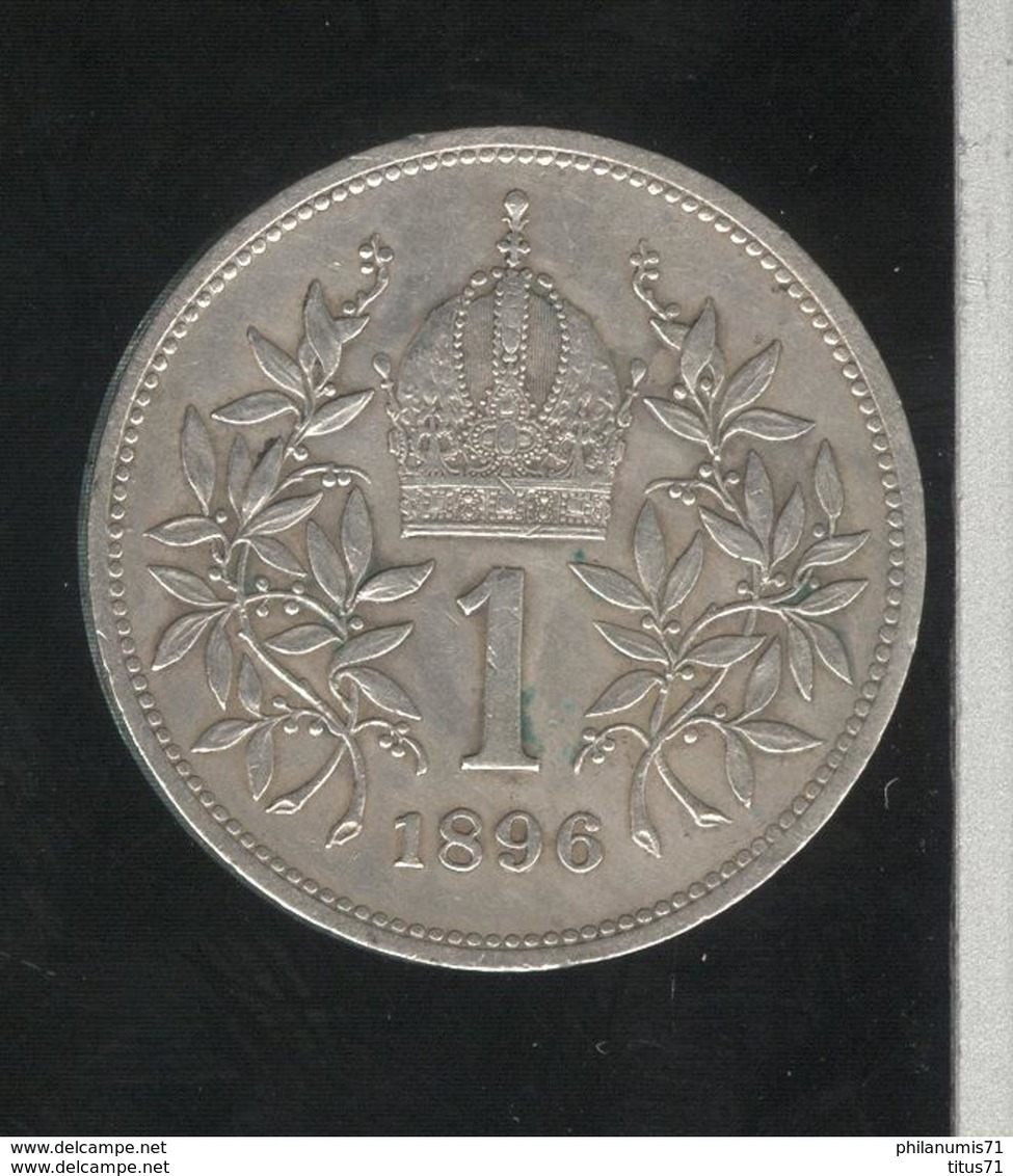 1 Couronne Autriche / Austria 1896 - TTB+ - Austria