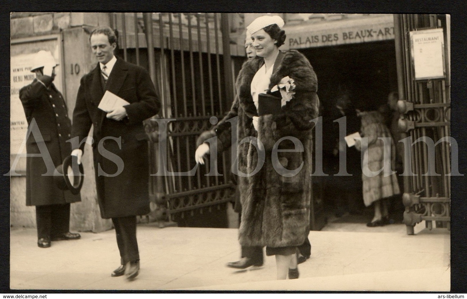 Postcard / ROYALTY / Belgique / België / Reine Astrid / Koningin Astrid / Palais Des Beaux-Arts / Roi Leopold III - Musées