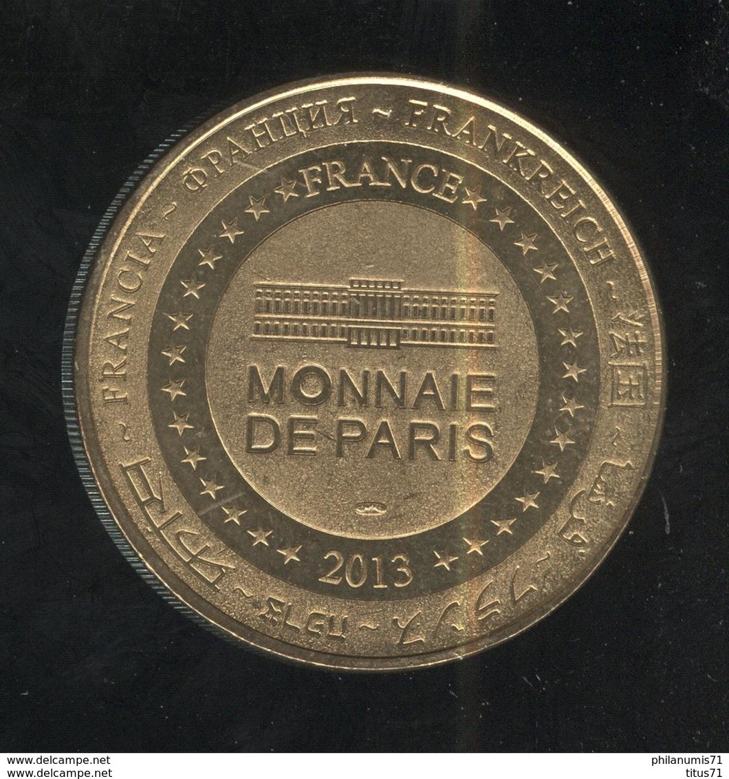 Jeton Touristique Magne ( 86 ) Les Cabanes Du Parc De La Belle - Monnaie De Paris - 2013 - 2013