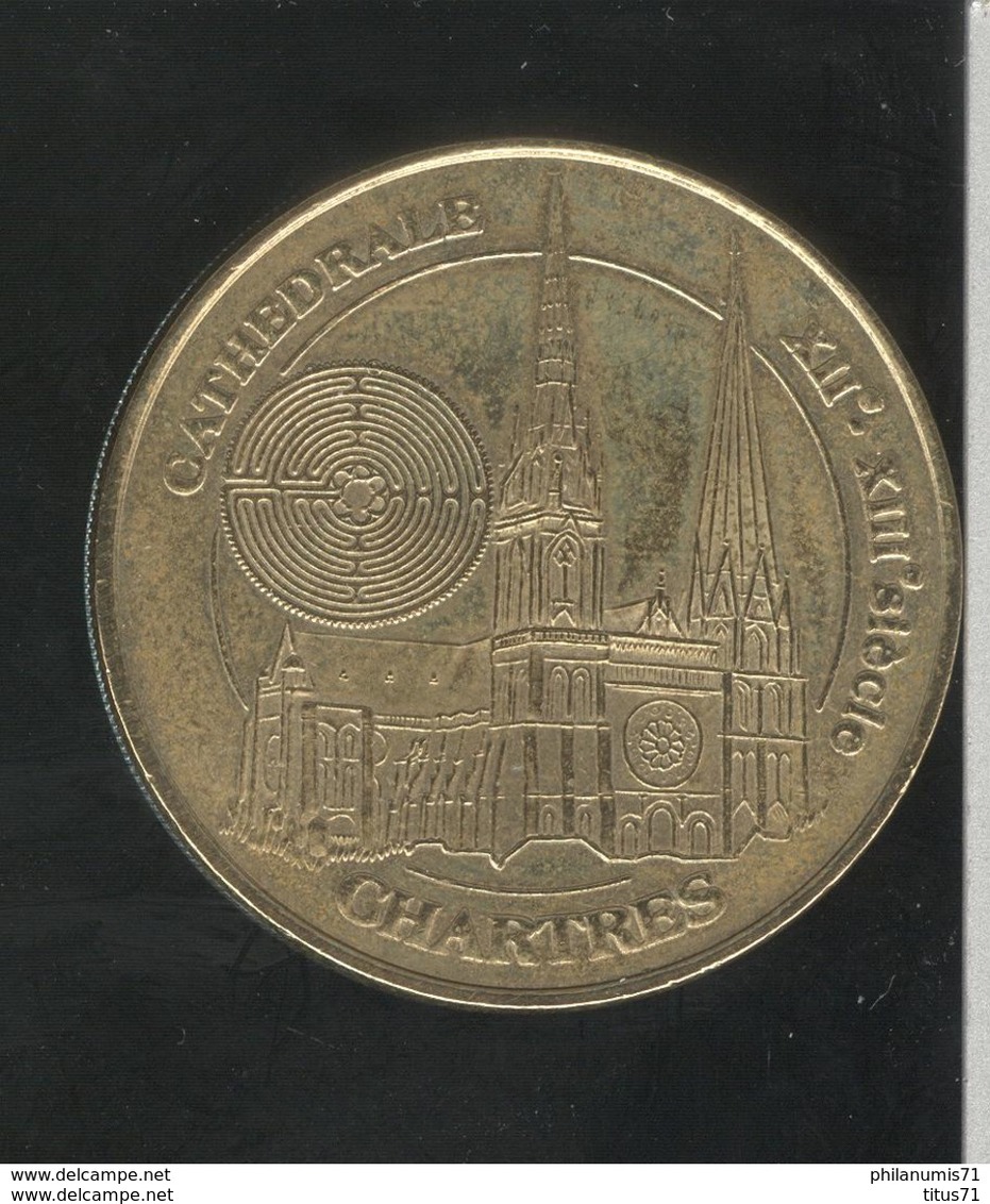 Jeton Touristique Cathédrale De Chartres - Monnaie De Paris - 2005 - 2005