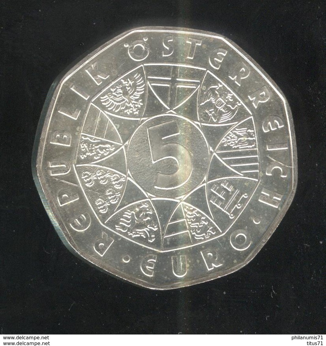 5 Euros Autriche Argent 2004 - Élargissement De L'Union Européenne De 2004 - SUP - Austria