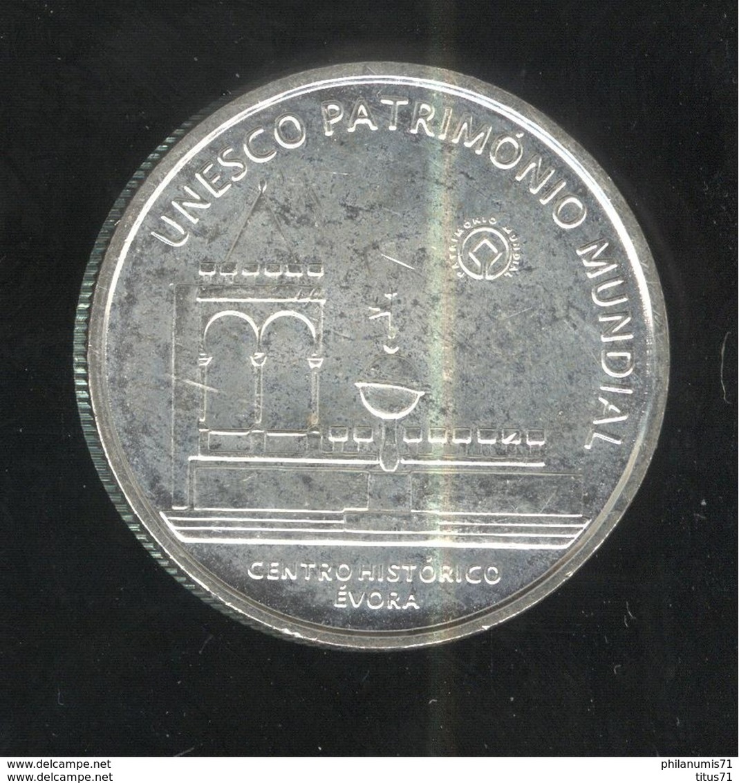 5 Euros Portugal Argent 2004 - Le Centre Historique D'Évora - SUP - Portugal