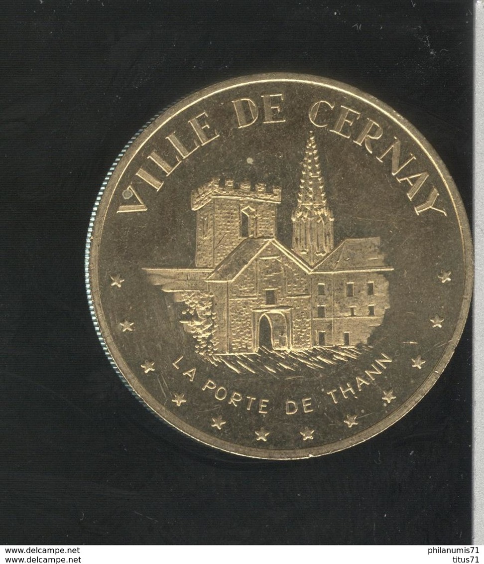 1 Ecu Ville De Cernay - La Porte De Thann - 1995 - Euros Des Villes