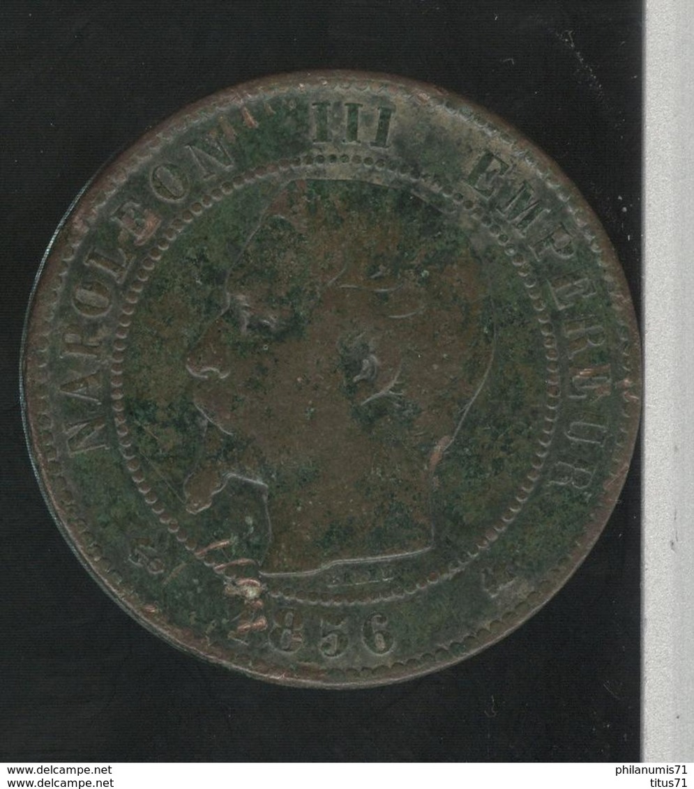 10 Centimes France 1856 K TTB - Altri & Non Classificati