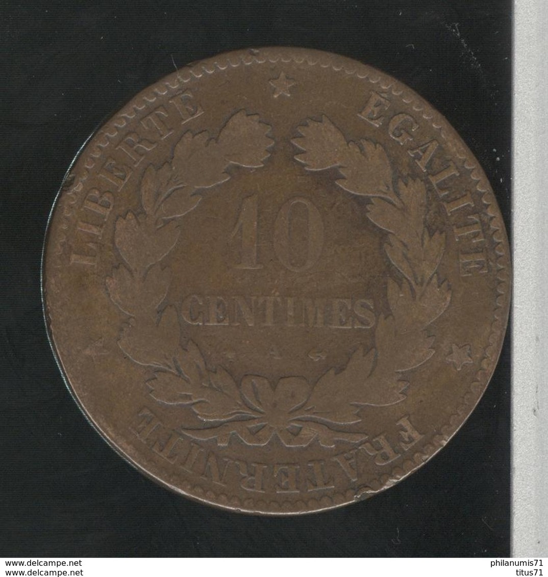 10 Centimes France 1879 A TTB+ - Autres & Non Classés