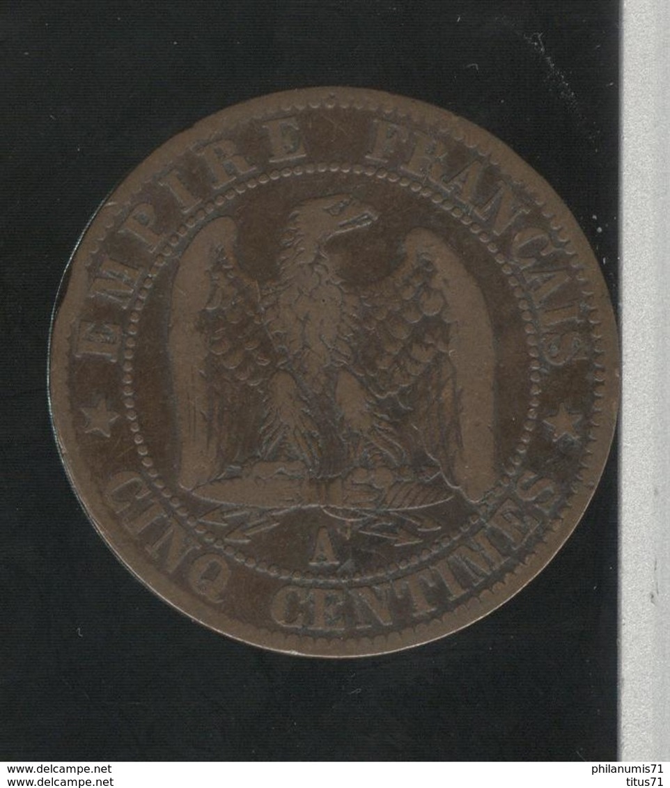 5 Centimes France 1854 A - TTB - Andere & Zonder Classificatie