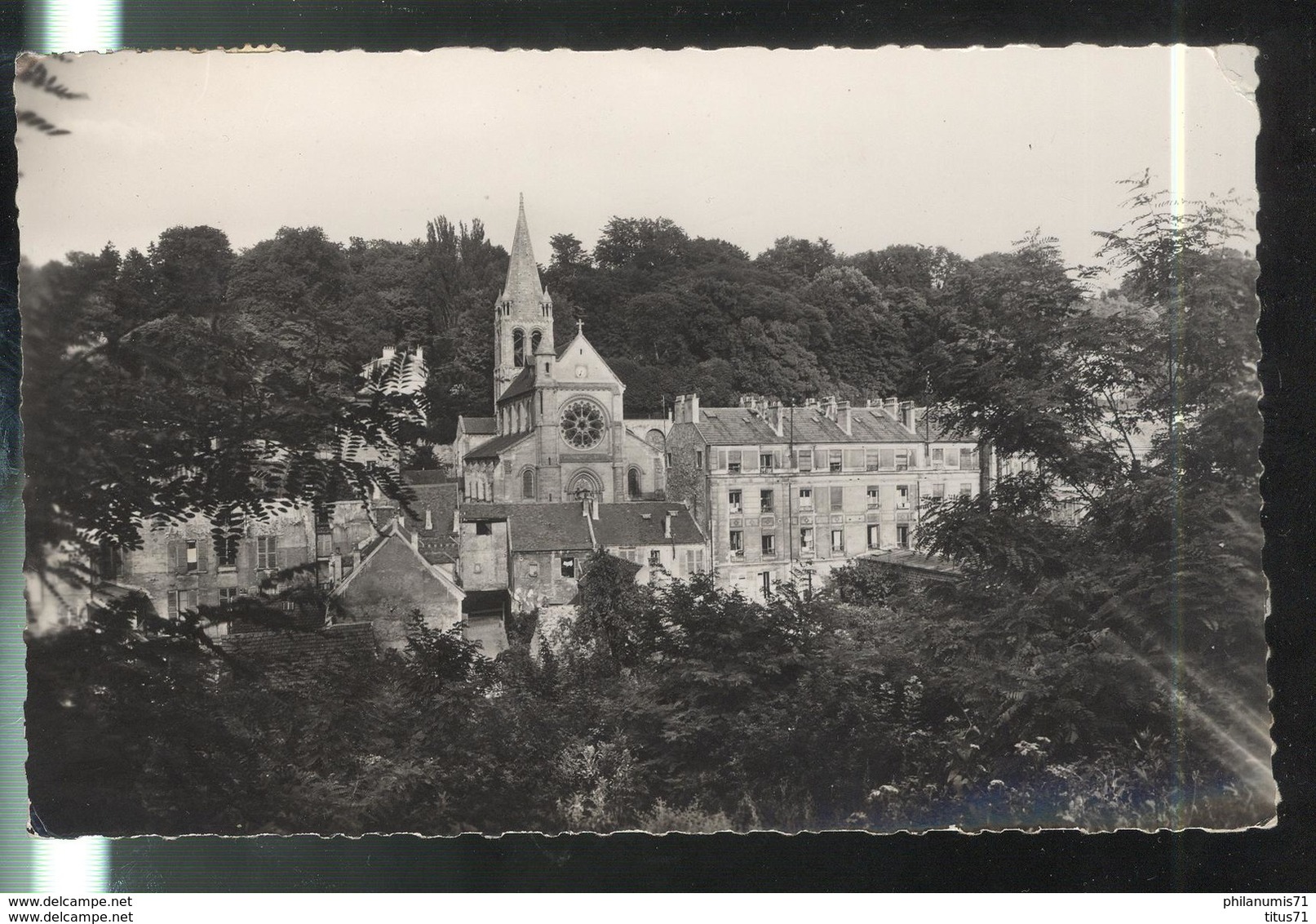 CPSM Bougival ( Seine Et Oise ) - Vue Générale - Circulée 1954 - Limay