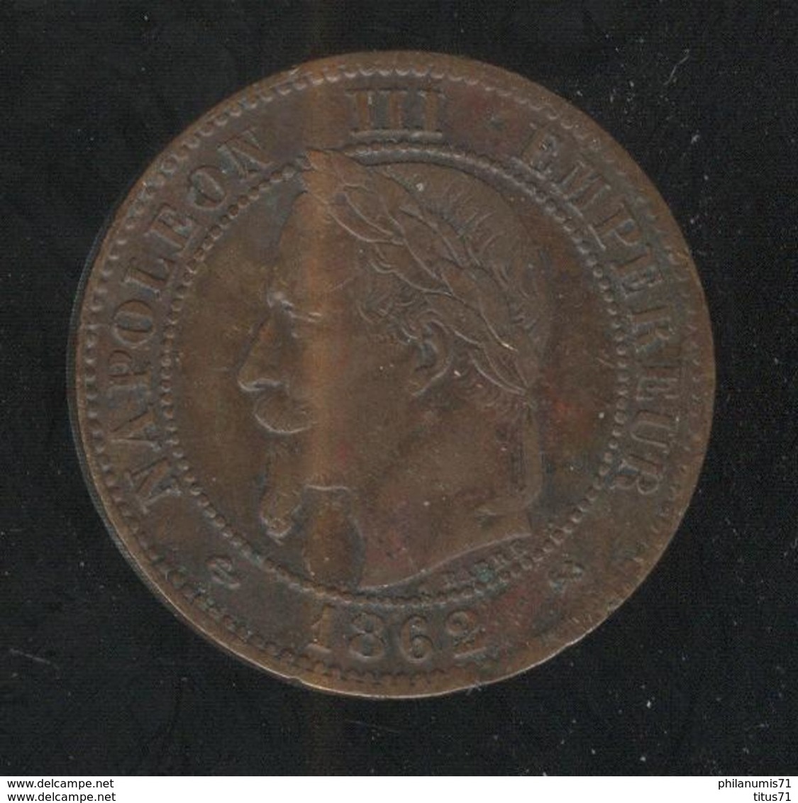 2 Centimes France 1862 K - SUP - Autres & Non Classés