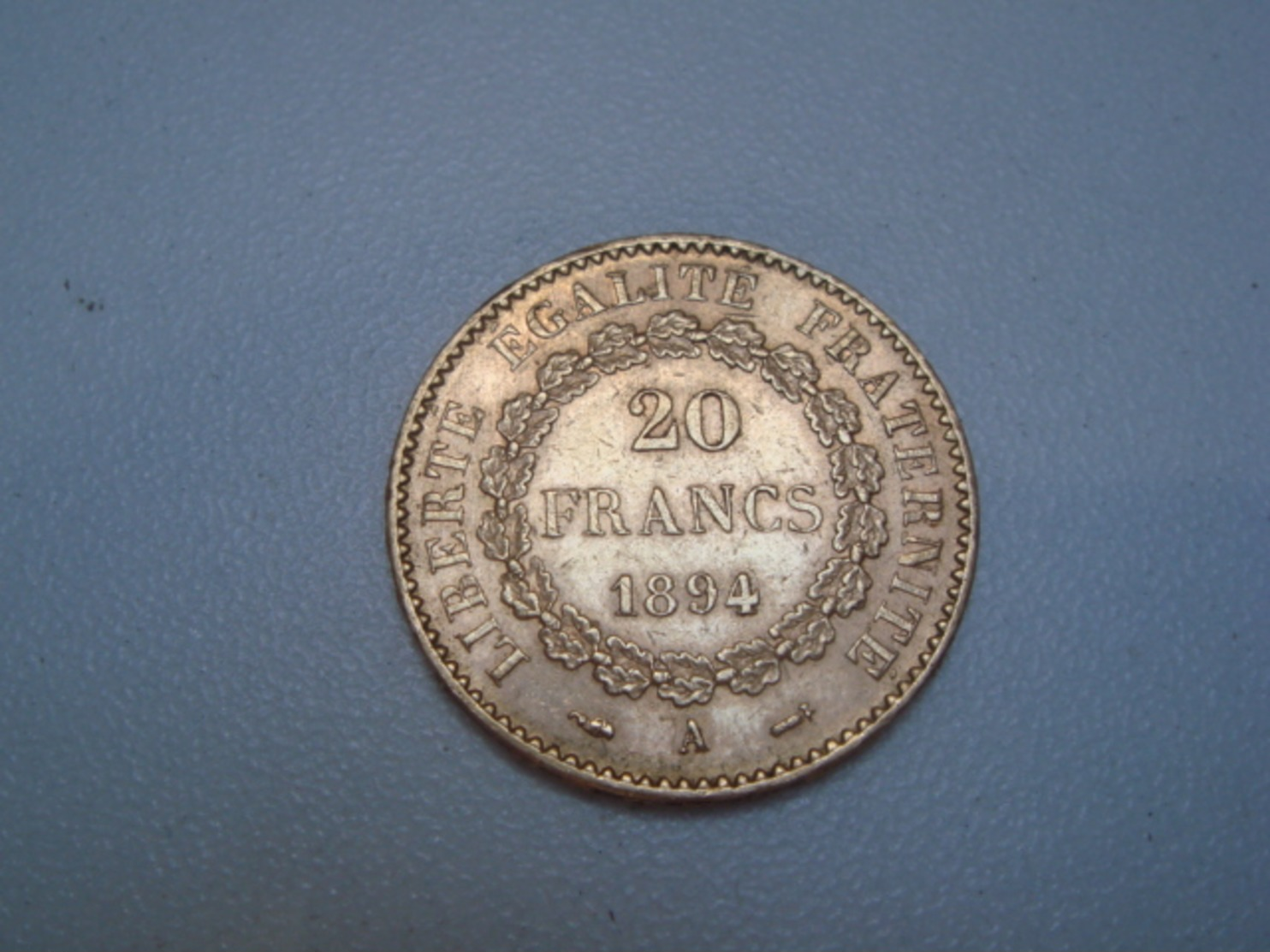 20 Francs Or Génie De 1894 A En Sup - Autres & Non Classés