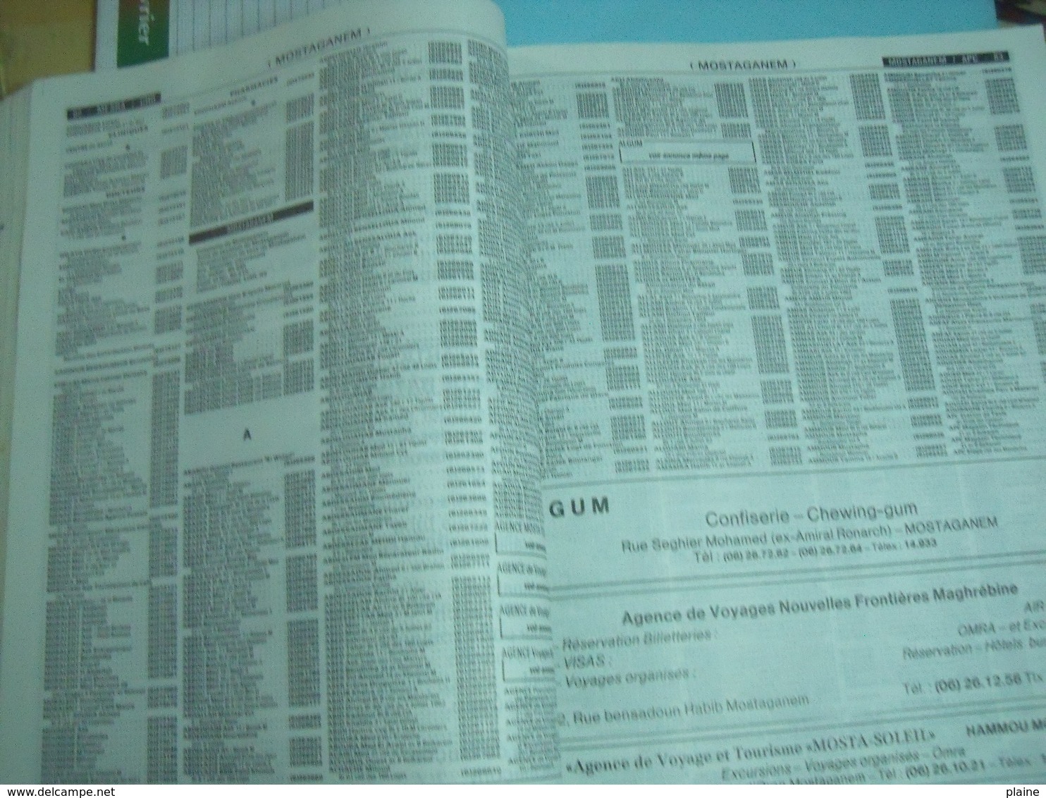 ANNUAIRE TÉLÉPHONIQUE OFFICIEL-RÉGION D'ORAN-1990 - Annuaires Téléphoniques