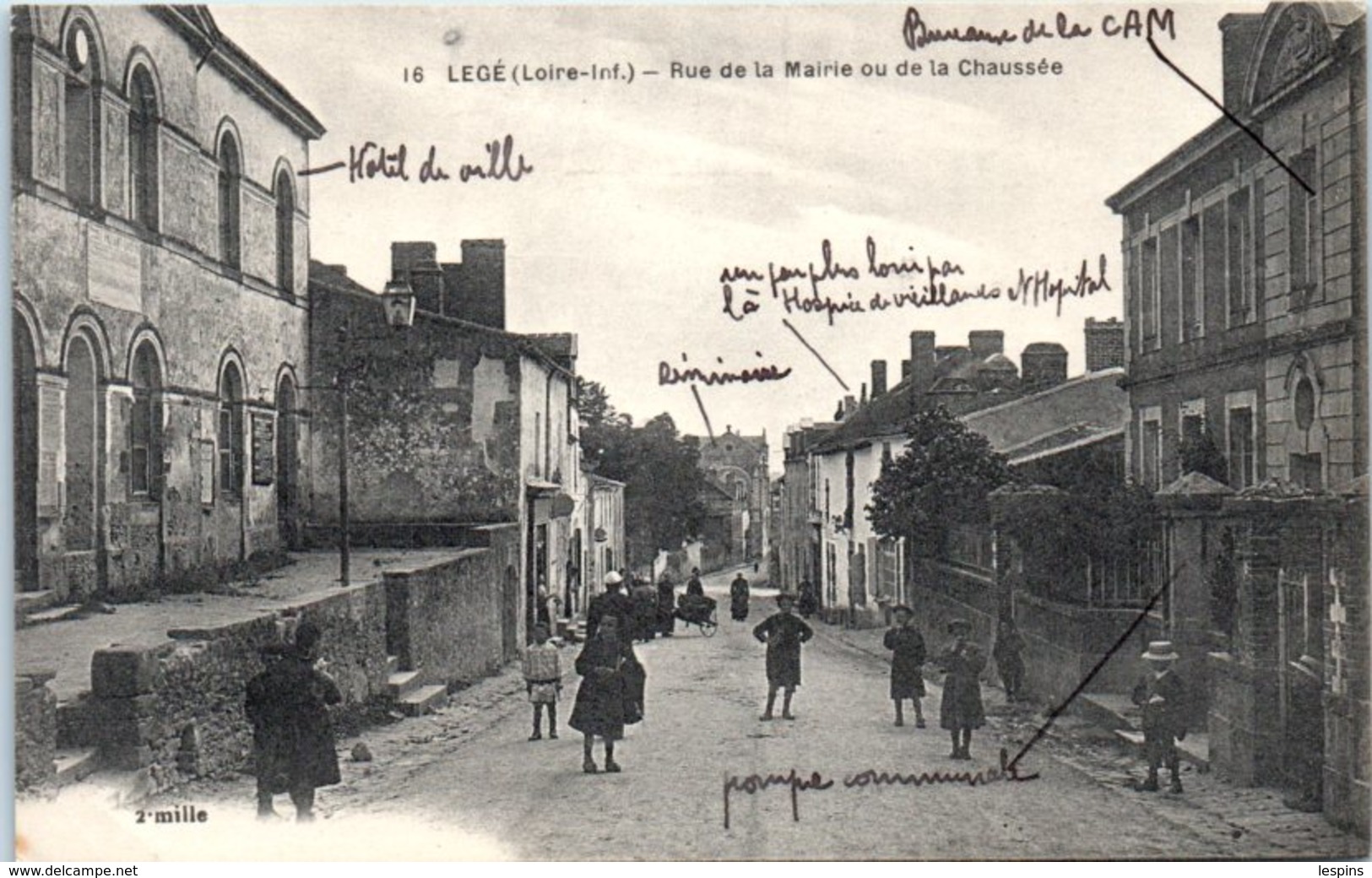 44 - LEGE --  Rue De La Mairioe Ou De La Chaussée - Legé