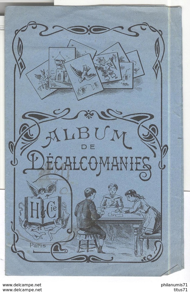 Livret De Décalcomanies H & Cie Paris - Autres & Non Classés