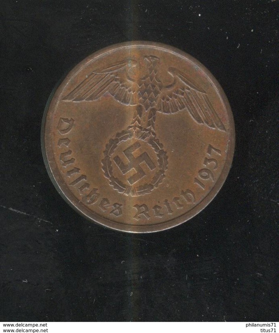 2 Reichspfennig Allemagne 1937 A SUP - 2 Reichspfennig