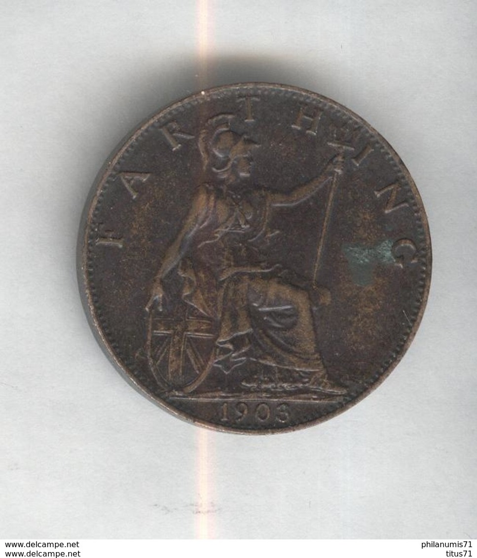 1 Farthing Grande Bretagne / United Kingdom 1903 SUP - B. 1 Farthing