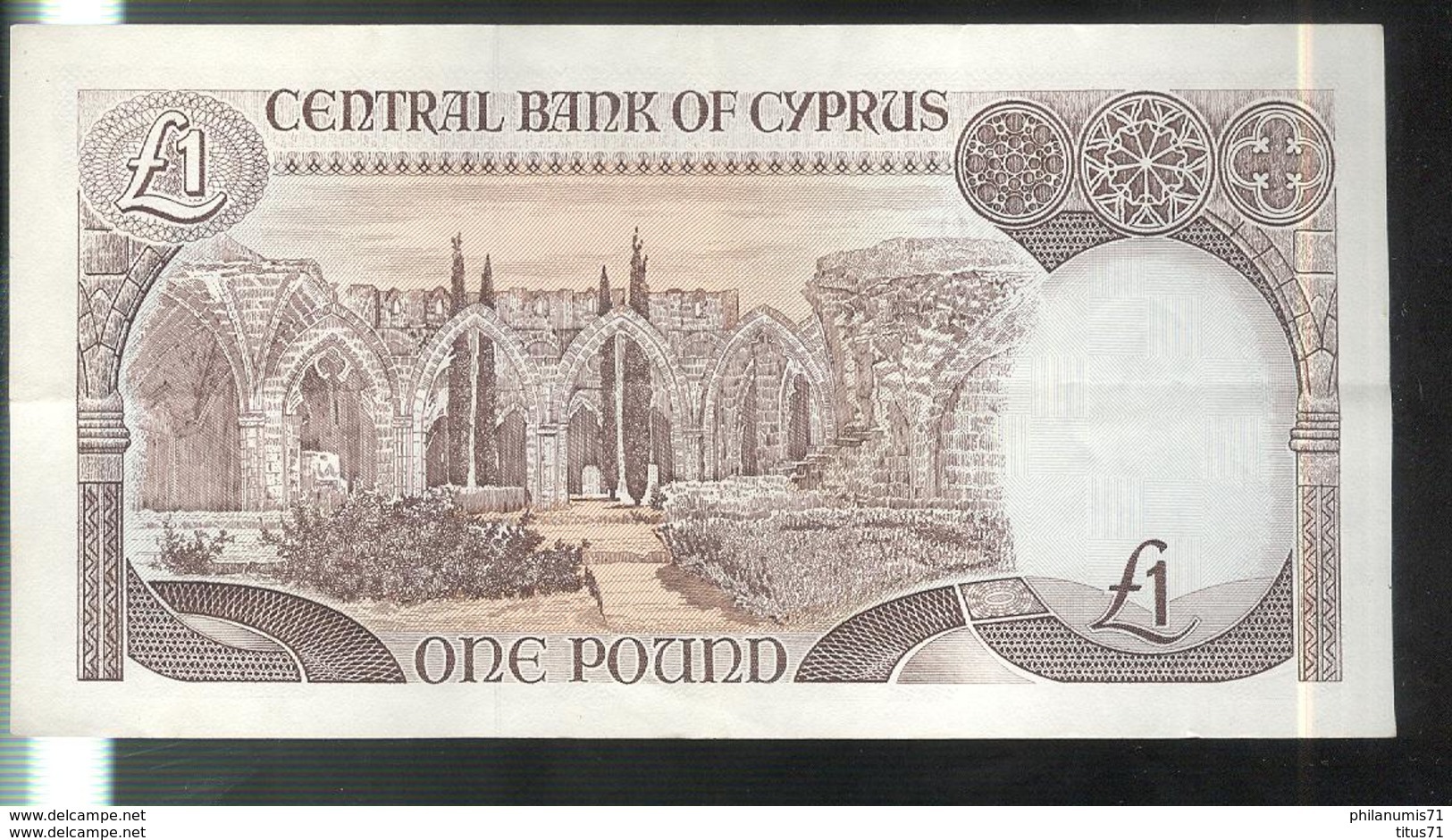 Billet 1 Livre Chypre Type 1995 - Chypre