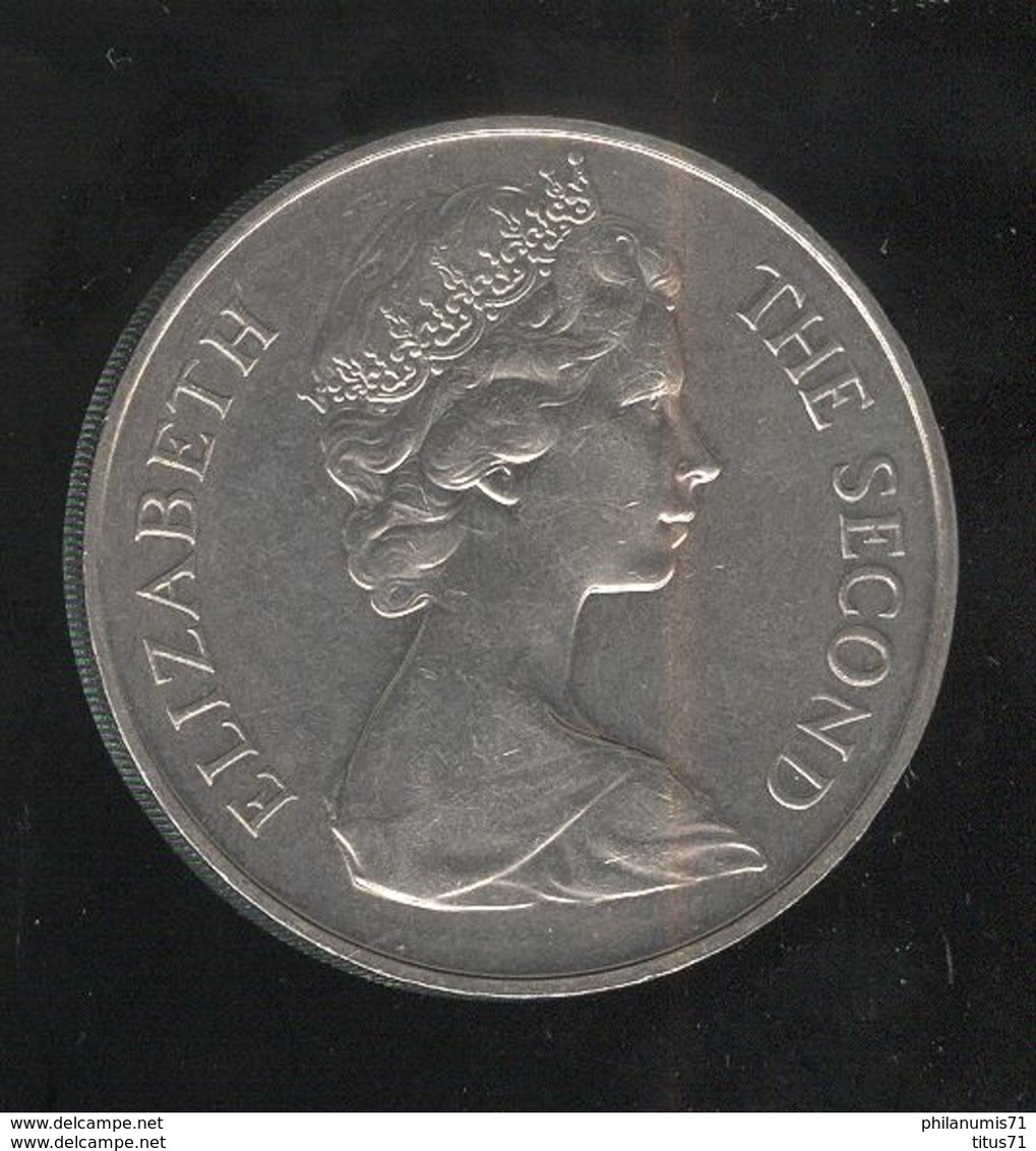 25 Pence Ste Helène 1973 Tricentenaire 1673-1973 - Sainte-Hélène