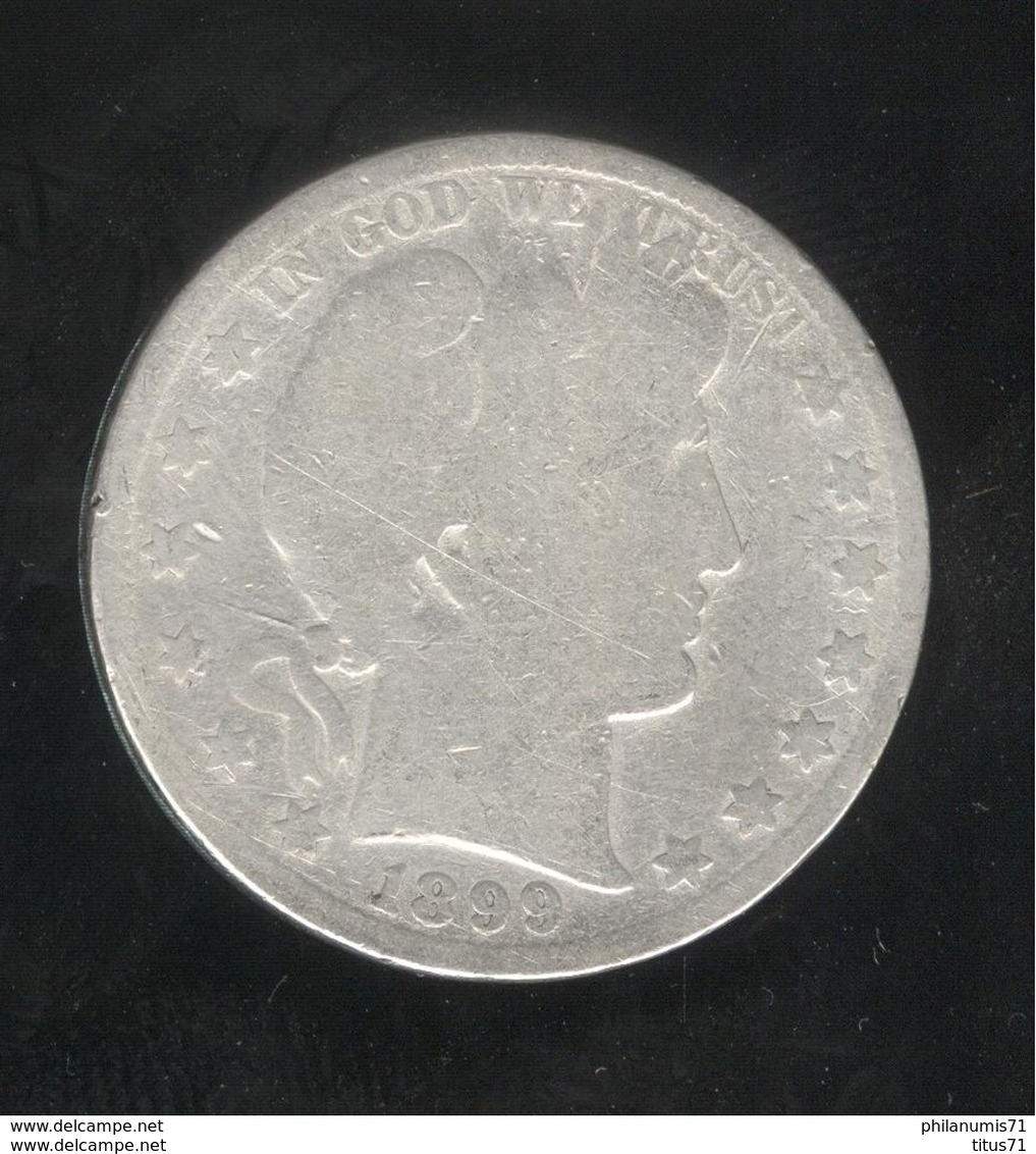 Half Dollar Etats Unis / United States 1899 - 1892-1915: Barber