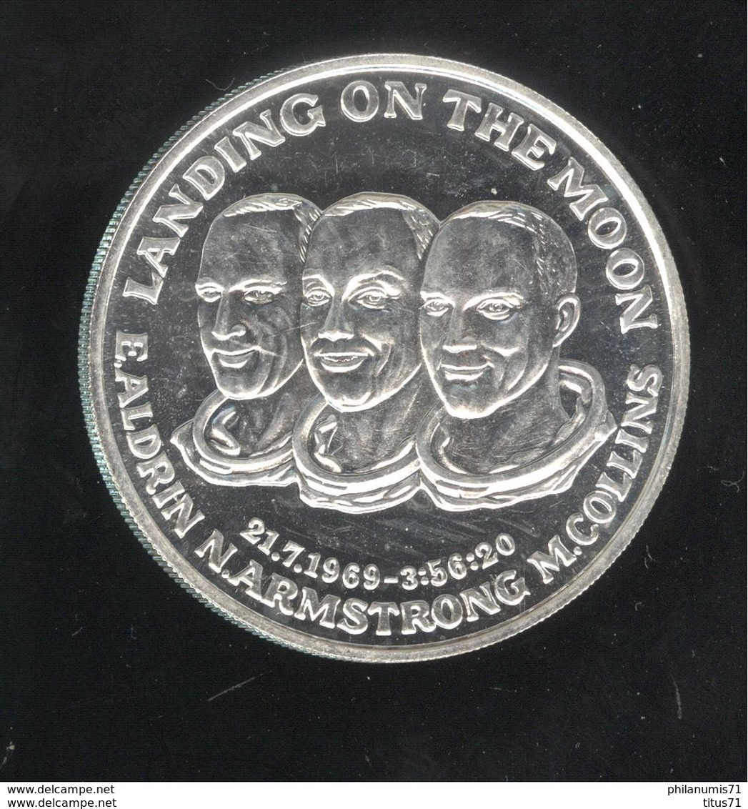 Jeton Landing On The Moon 21.7.69 Proof - Frappe Monnaie De Paris - Autres & Non Classés