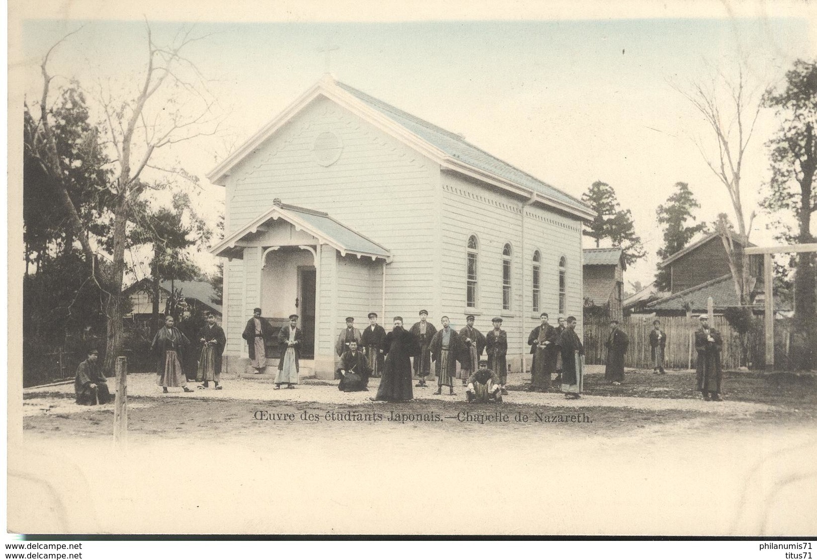 CPA Japon / Japan - Oeuvre Des étudiants Japonais - Chapelle De Nazareth  - Non Circulée - Altri & Non Classificati