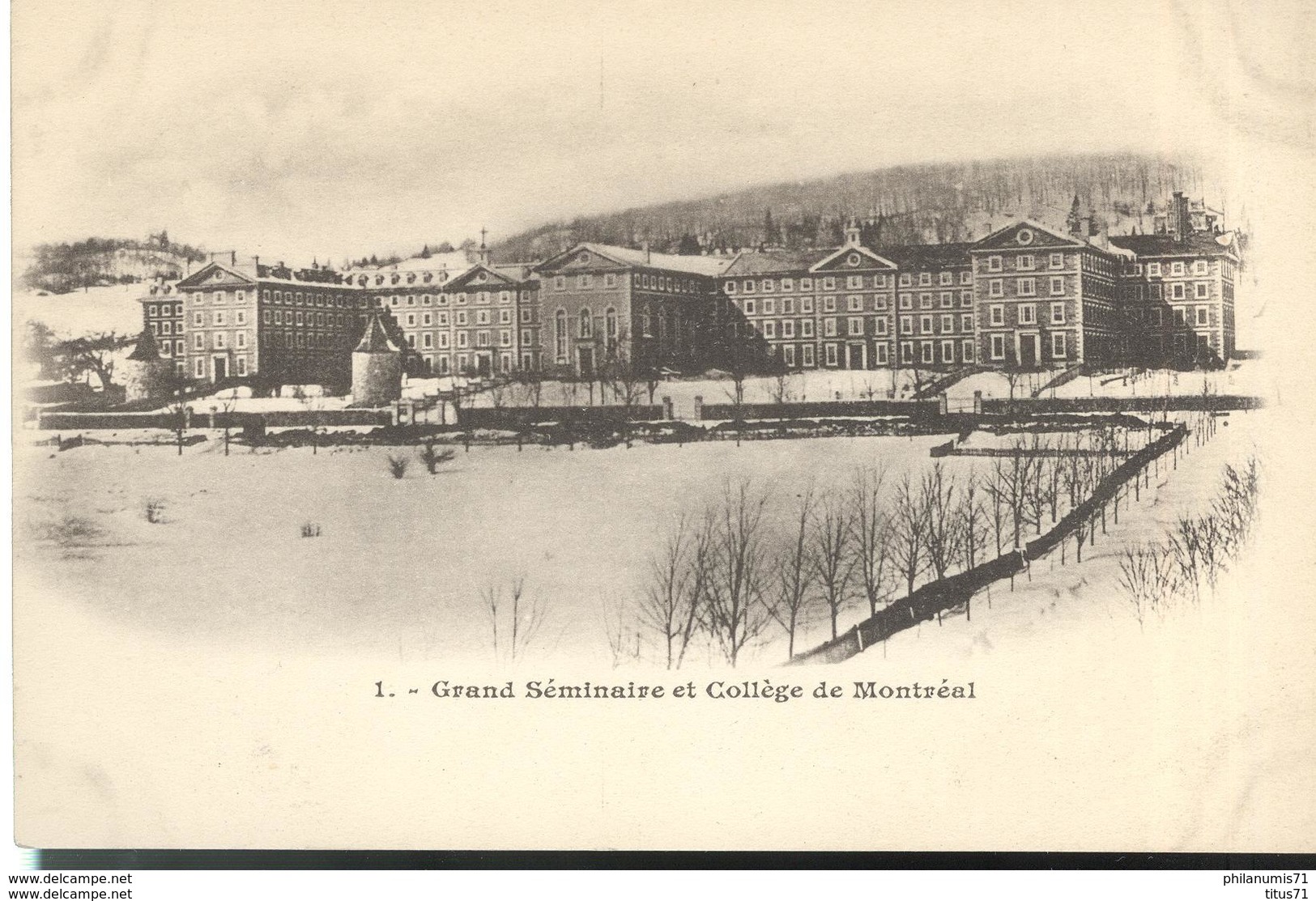 CPA Québéc - Grand Séminaire Et Collège De Montréal - Non Circulée - Montreal