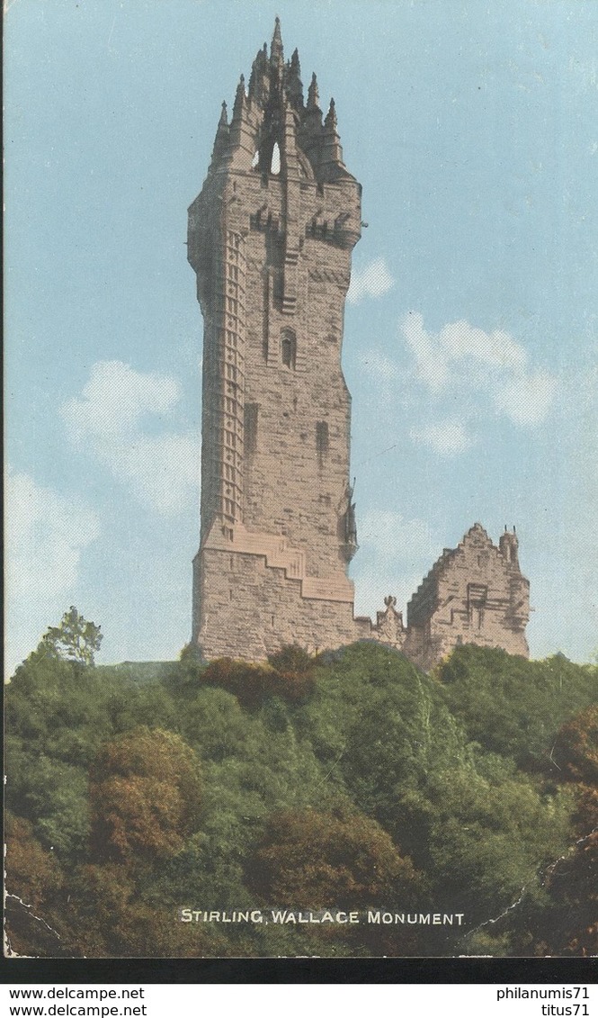 CPA Ecosse - Stirling Wallace Monument - Non Circulée - Stirlingshire