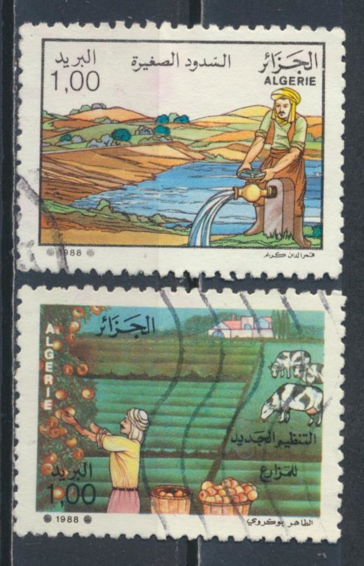 °°° ALGERIA ALGERIE - Y&T N°936/37 - 1988 °°° - Algeria (1962-...)